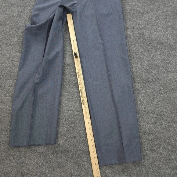 Daryl James Suit Mens 40 32x32 Blue 2 Piece Set Bespoke Custom Tailored NFL USA